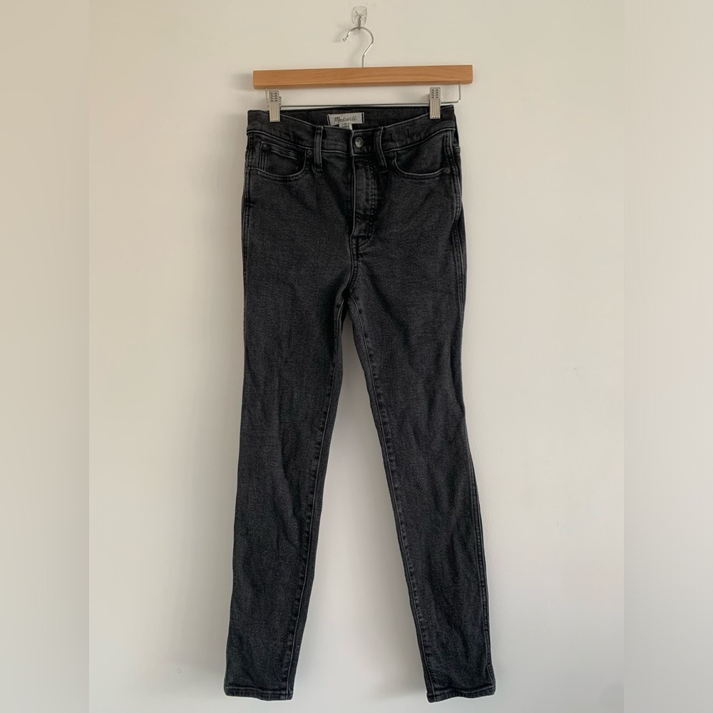 Madewell Denim High-Rise Skinny Jeans black !